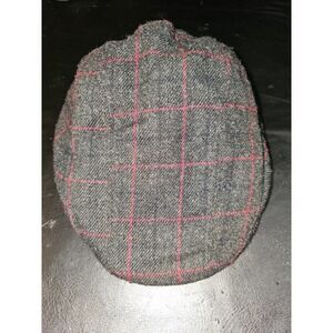 Woolrich Mens Black Red Buffalo‎ Plaid Hunting Cap Large XL L/XL